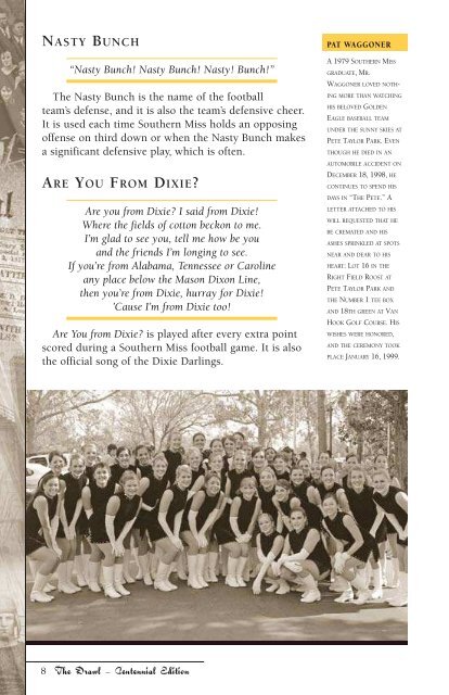 The Drawl - Southern Miss Alumni Association