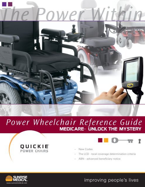 Power Wheelchair Reference Guide - Sunrise Medical