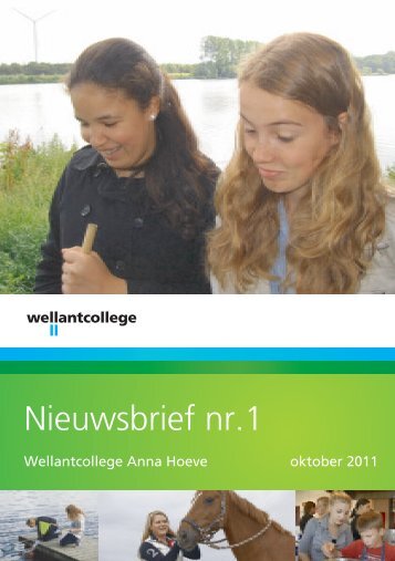 Nieuwsbrief nr.1 - Wellantcollege