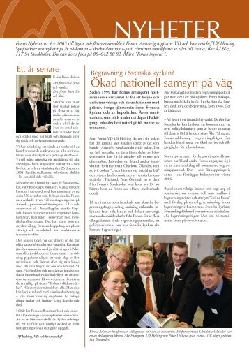 NYHETER - Fonus