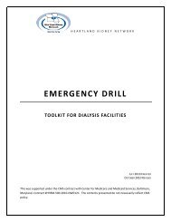 Emergency Drill Assessment Report - Heartland Kidney Network