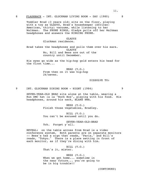 MALIBU'S MOST WANTED - Daily Script