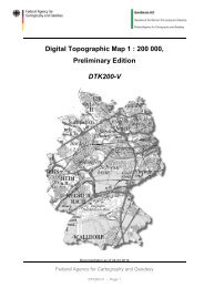 Digital Topographic Map 1 : 200 000, Preliminary Edition DTK200-V