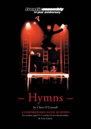 Hymns Education Pack New - Frantic Assembly