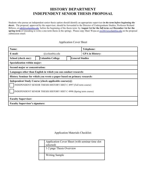 Master's thesis examples picture