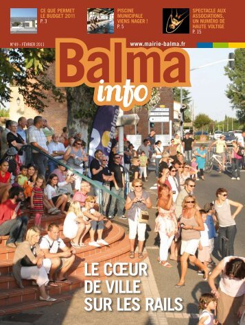 LE CÅUR DE VILLE SUR LES RAILS - Mairie de Balma