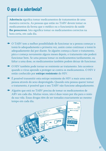 Normas para aconselhamento sobre o tratamento ARV - Southern ...