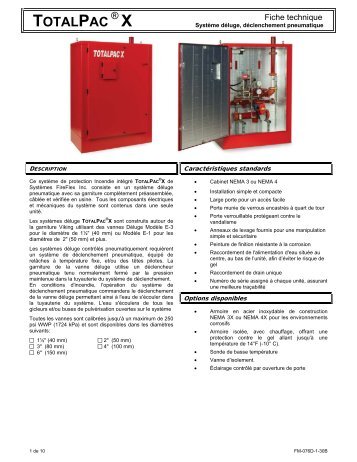 TotalPacÂ®X DÃ©luge pneumatique - FIREFLEX SYSTEMS