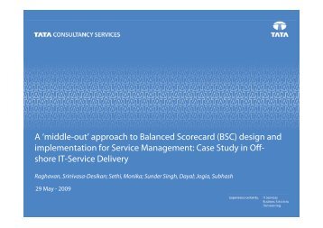 A 'middle-out' approach to Balanced Scorecard (BSC) design ... - DPO