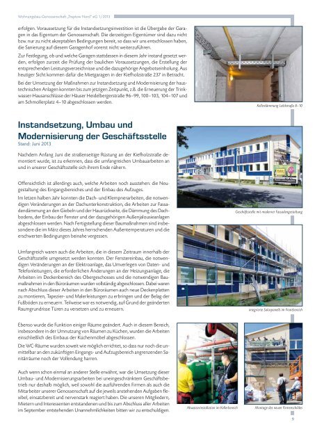 Mitglieder-Information 1 / 2013 laden - Wohnungsbau ...