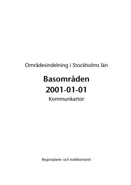 Textsidor - Stockholms lÃ¤ns landsting