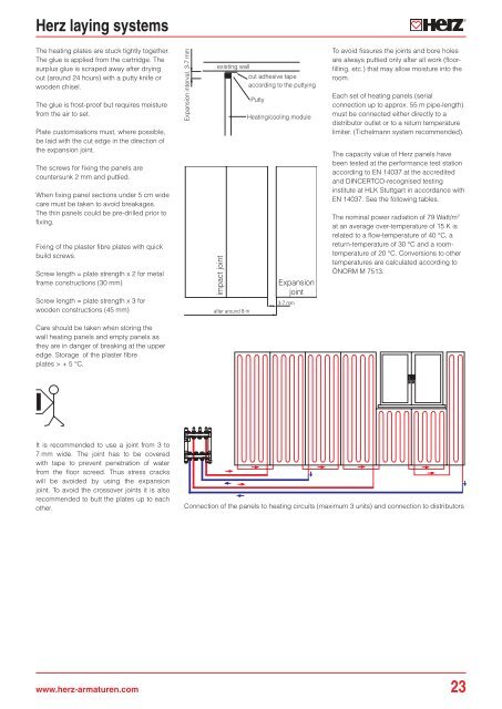 HERZ laying system