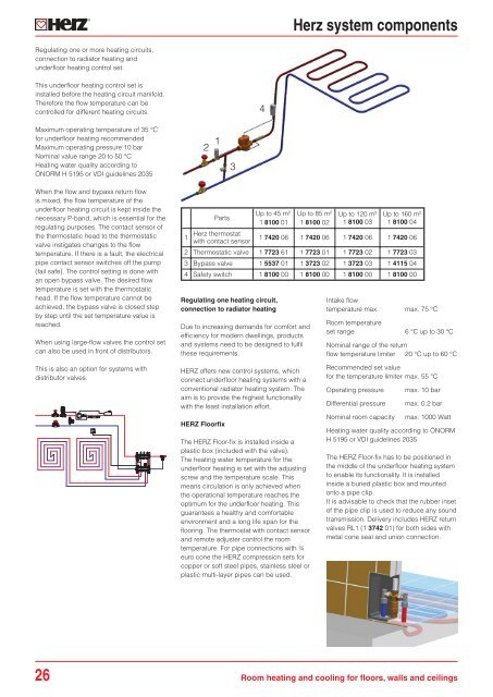 HERZ laying system