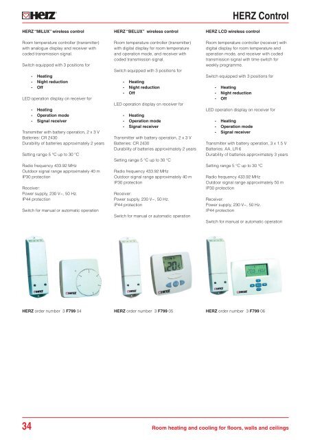 HERZ laying system