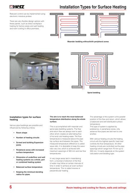 HERZ laying system