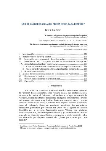 Uso de las redes sociales: Â¿Justa causa para despido?