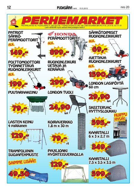 Pudasjarvilehti-20-2.. - PudasjÃ¤rvi-lehti ja VKK-Media Oy