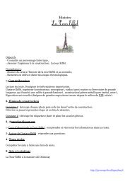 La Tour Eiffel - Gomme & Gribouillages