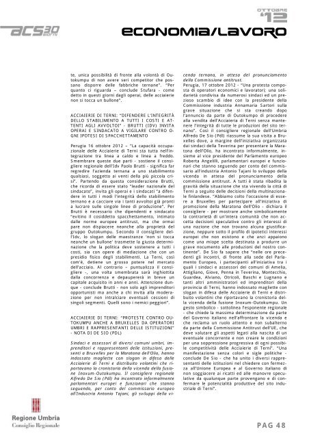 Untitled - Consiglio Regionale dell'Umbria - Regione Umbria