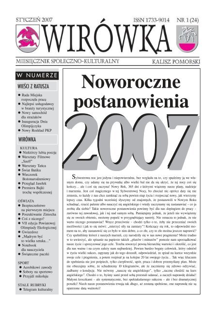 2007.01 Wirowka.pdf - MGOK Kalisz Pomorski