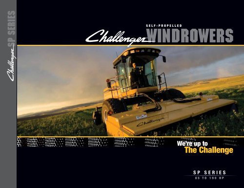 windrowers sp series - Challenger