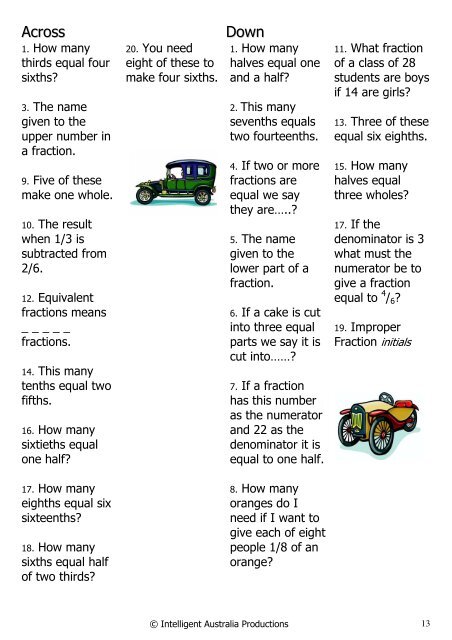 Writing IAP Crossword Maths Vol 1 - Australian Teacher