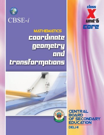 CORE Coordinate Geometry and Transformations - New Indian ...