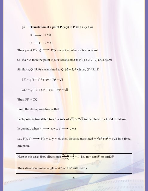 CORE Coordinate Geometry and Transformations - New Indian ...