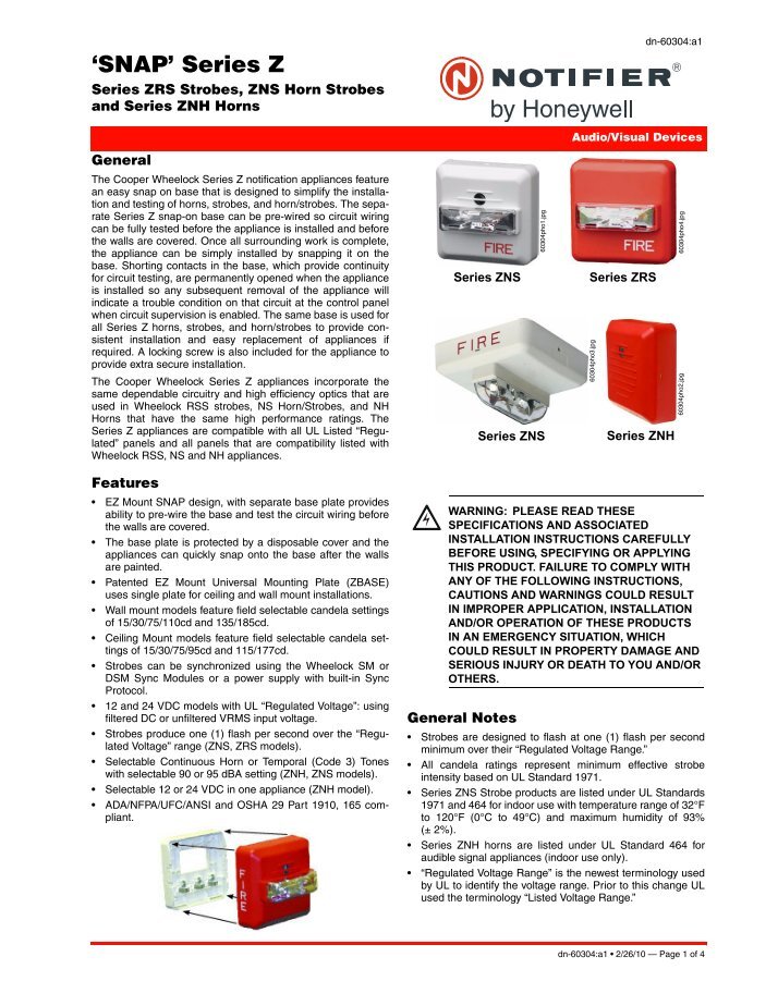 DVC Series Notifier