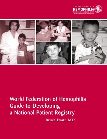 Guide to Developing a National Patient Registry - Home - World ...