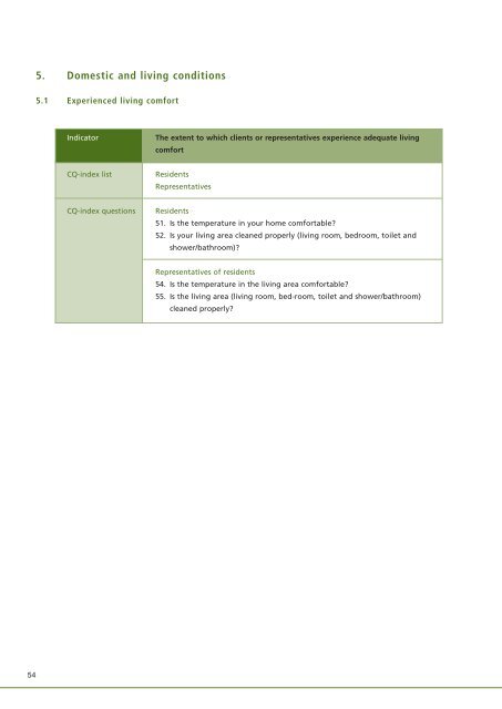 Quality Framework Responsible Care - BioMed Central