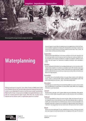 Waterplanning - Scouts en Gidsen Vlaanderen