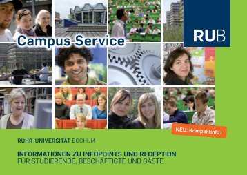 campus service - der Verwaltung - Ruhr-UniversitÃ¤t Bochum