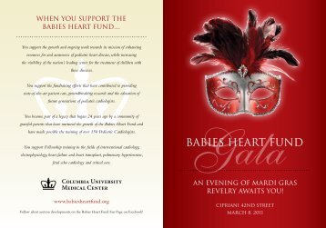 Babies Heart Fund - Columbia University Medical Center