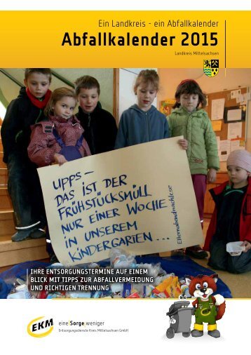 Abfallkalender 2015