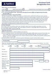 Issa Application Form BACS/BACSTEL-IP Services Application Form Indirect ... - NatWest