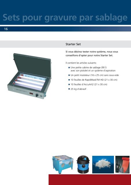 Gravure par sablage