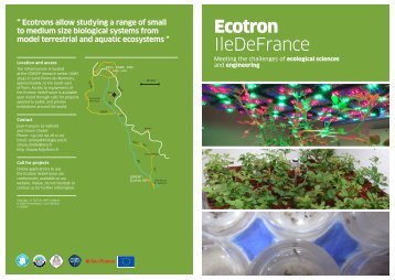 Ecotron IleDeFrance - Jean-Francois Le Galliard