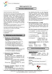 Mitteilungsblatt 06 2009 - Gemeinde Bettwiesen