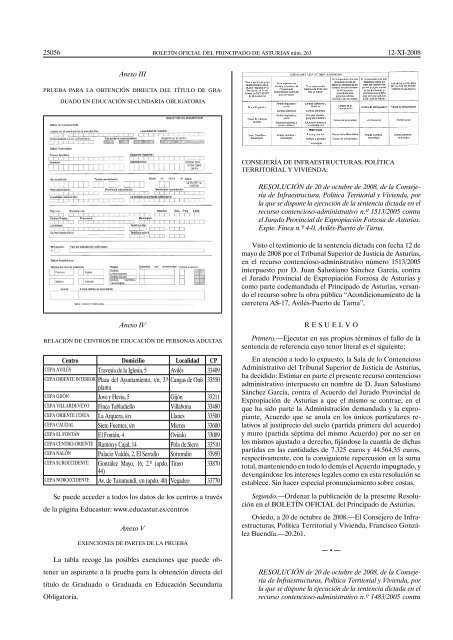 Boletin BOPA - Gobierno del principado de Asturias