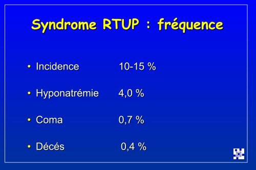 Syndrome RTUP