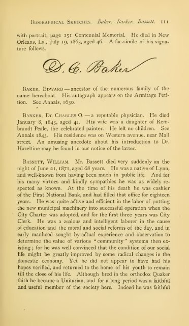 History of Lynn, Essex County, Massachusetts, including Lynnfield ...