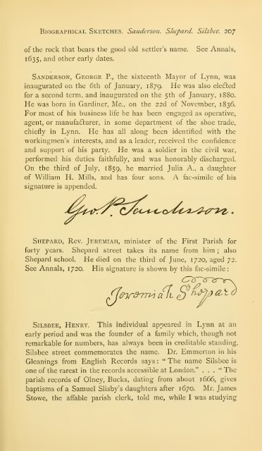 History of Lynn, Essex County, Massachusetts, including Lynnfield ...