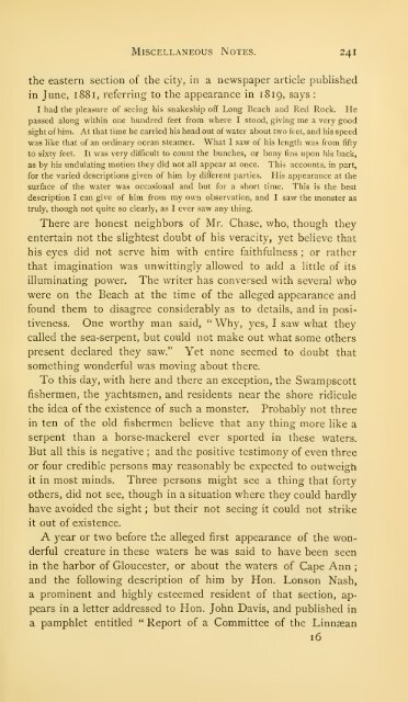 History of Lynn, Essex County, Massachusetts, including Lynnfield ...