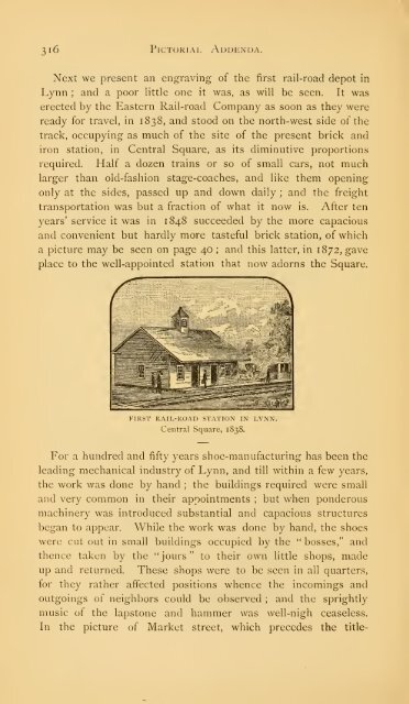 History of Lynn, Essex County, Massachusetts, including Lynnfield ...