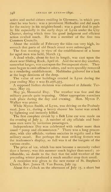 History of Lynn, Essex County, Massachusetts, including Lynnfield ...