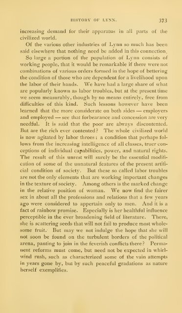 History of Lynn, Essex County, Massachusetts, including Lynnfield ...