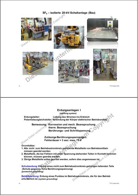 Seminar 07 - Schaltanlagen - HAAG Elektronische Messgeräte GmbH