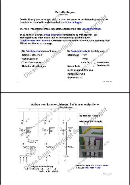 Seminar 07 - Schaltanlagen - HAAG Elektronische Messgeräte GmbH