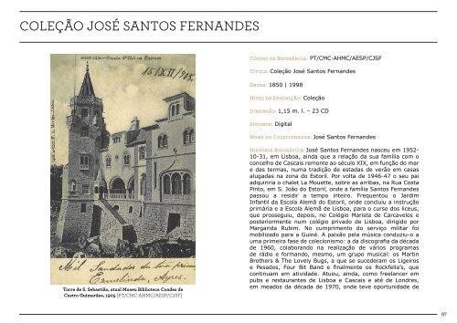 Guia Digital do Arquivo HistÃ³rico - CÃ¢mara Municipal de Cascais